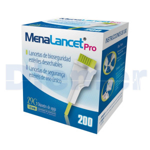 Menalancet Pro 29g Safety Lancet